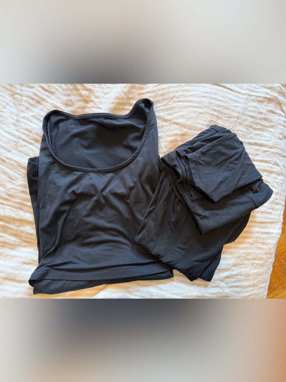 Kindred Bravely Black Scoop Neck Tank Top